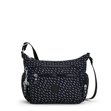 Bolsos Cruzados Kipling Gabbie Small Printed Azules Blancos | MX 1149LI